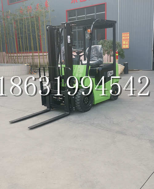 金宁乡电动叉车小型铲车0.5吨三轮叉车价格电动叉车液压升降车小型步行叉车