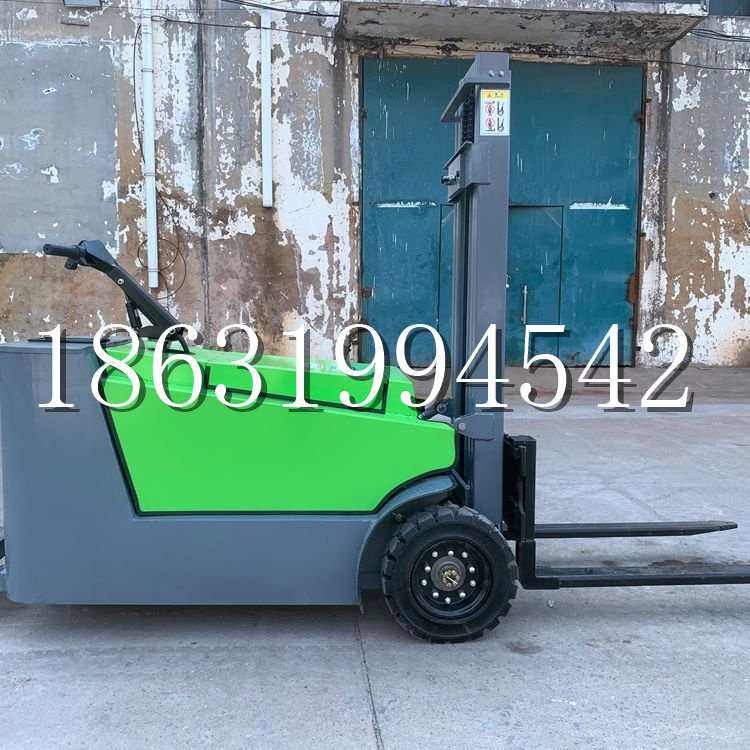 金宁乡小型电动叉车1吨2吨步行站驾式电瓶堆高充电装卸车液压升降车铲车