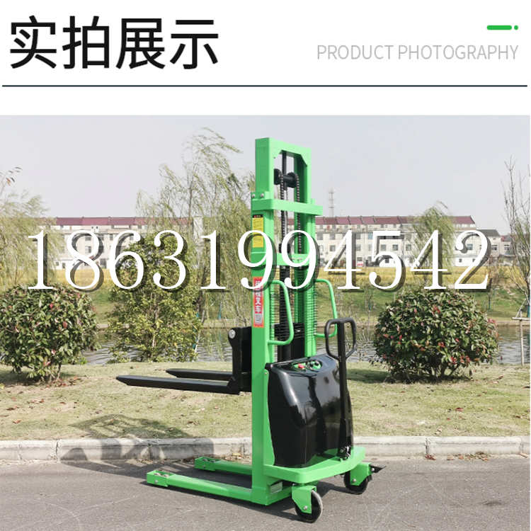 金宁乡电动叉车堆高车液压铲车电瓶1吨2吨站驾步行式小型全自动叉车